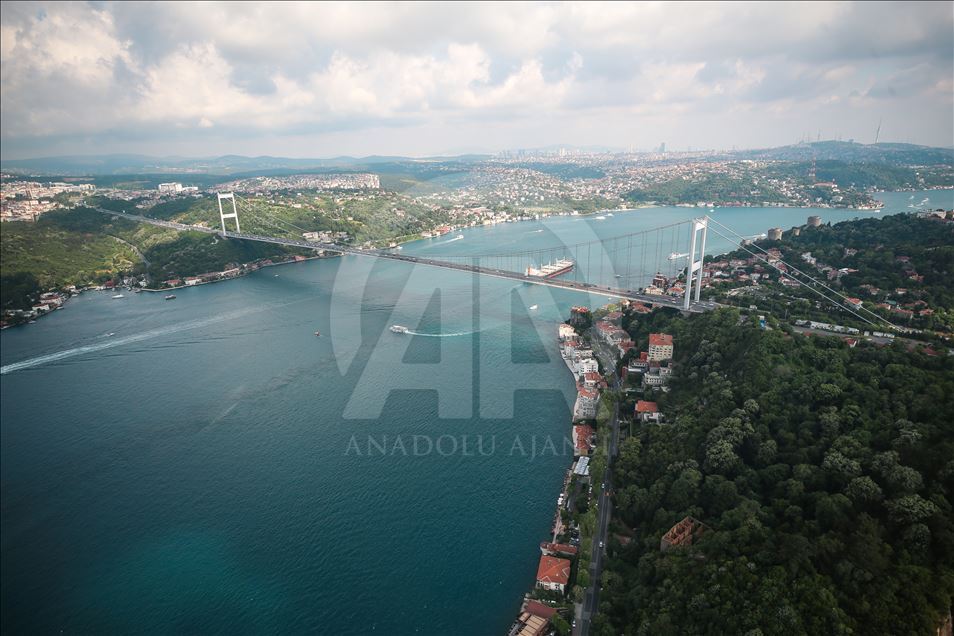 تصاویر هوایی بی نظیر از استانبول