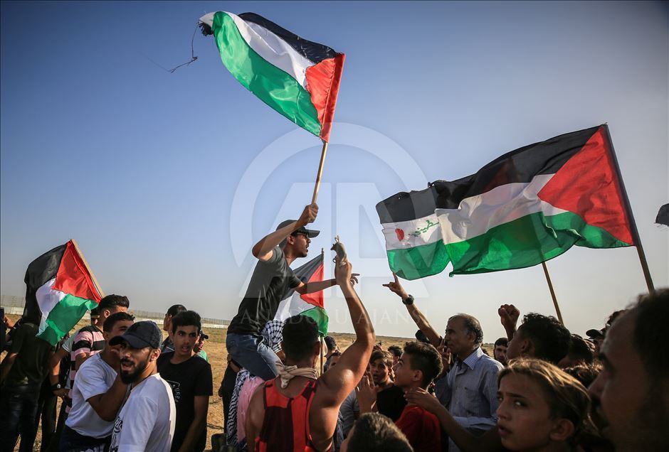 راهپیمایی بازگشت بزرگ فلسطینی‌ها در غزه