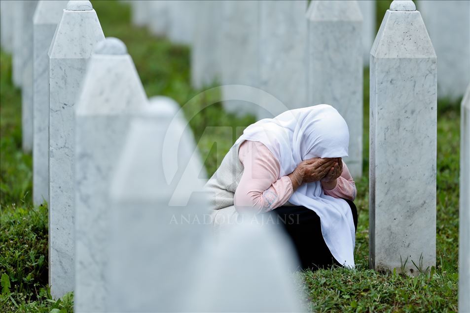 Peringatan 24 tahun tragedi Srebrenica