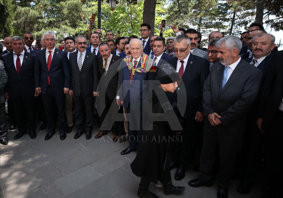 MHP Genel Başkanı Devlet Bahçeli, Bilecik'te