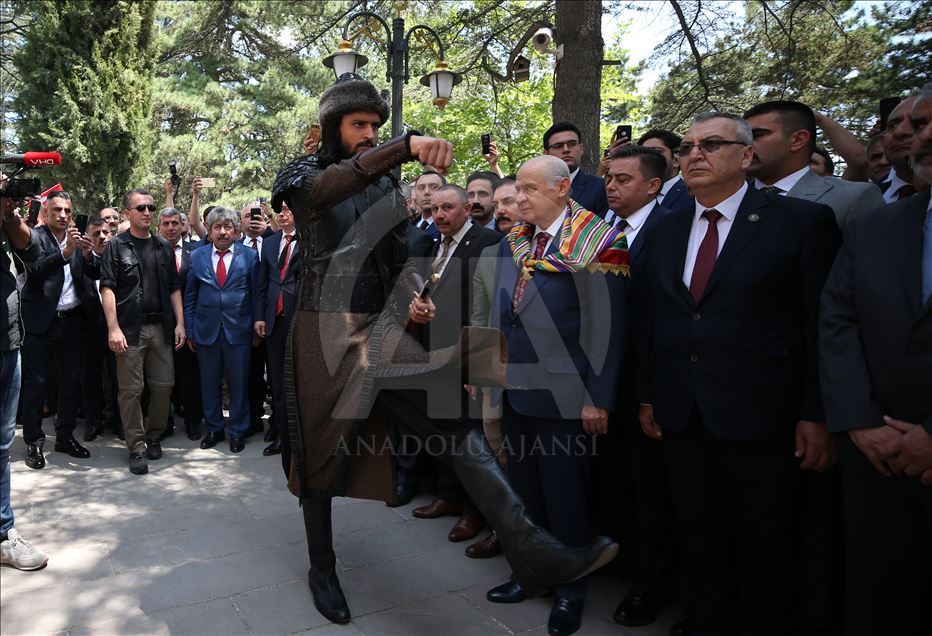 MHP Genel Başkanı Devlet Bahçeli, Bilecik'te