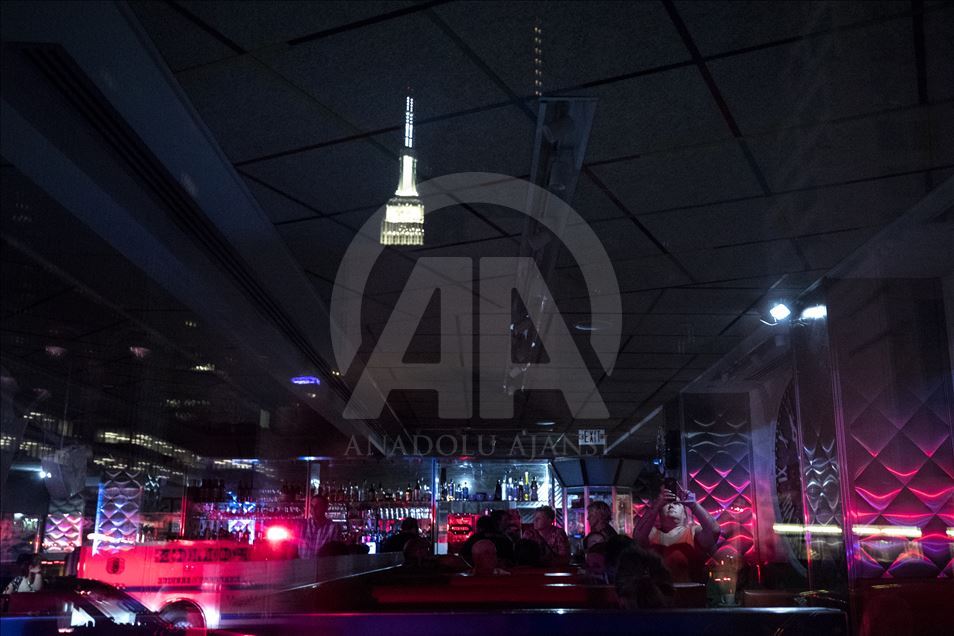 Power outage in Manhattan