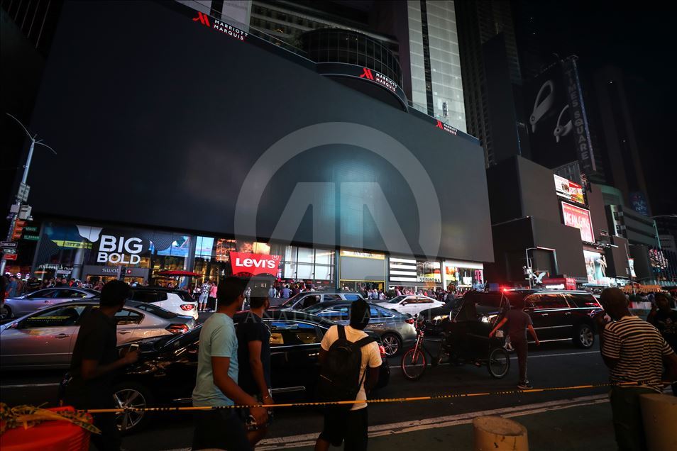 Power outage in Manhattan