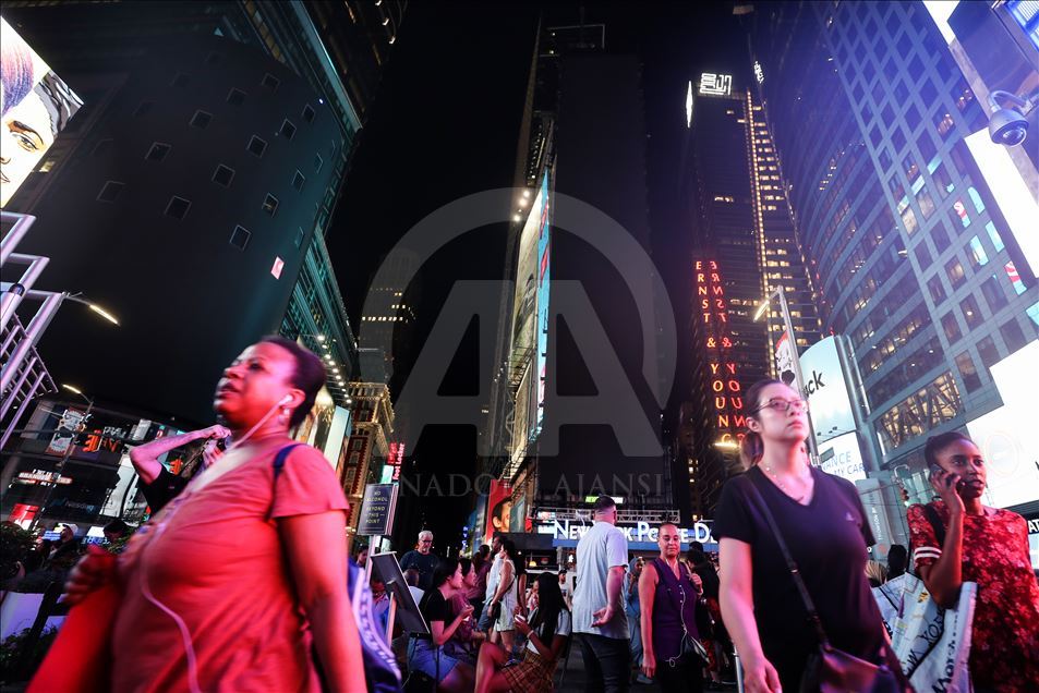 Power outage in Manhattan
