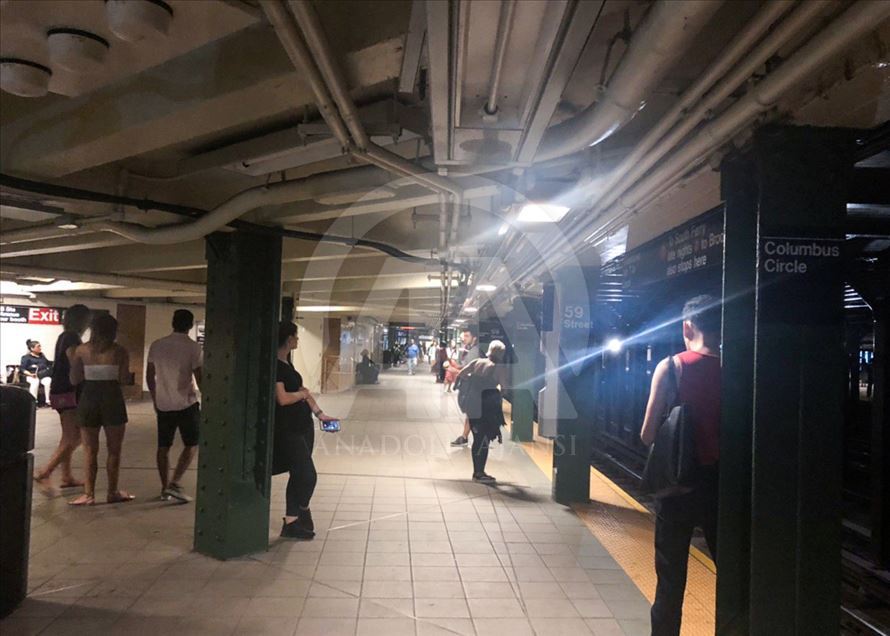 Power outage in Manhattan