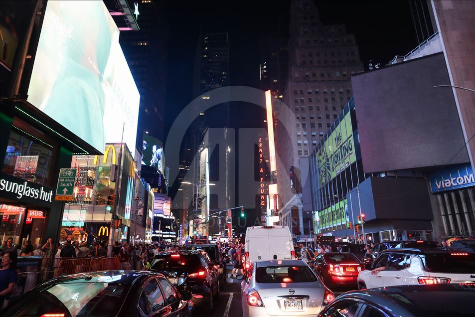 Power outage in Manhattan