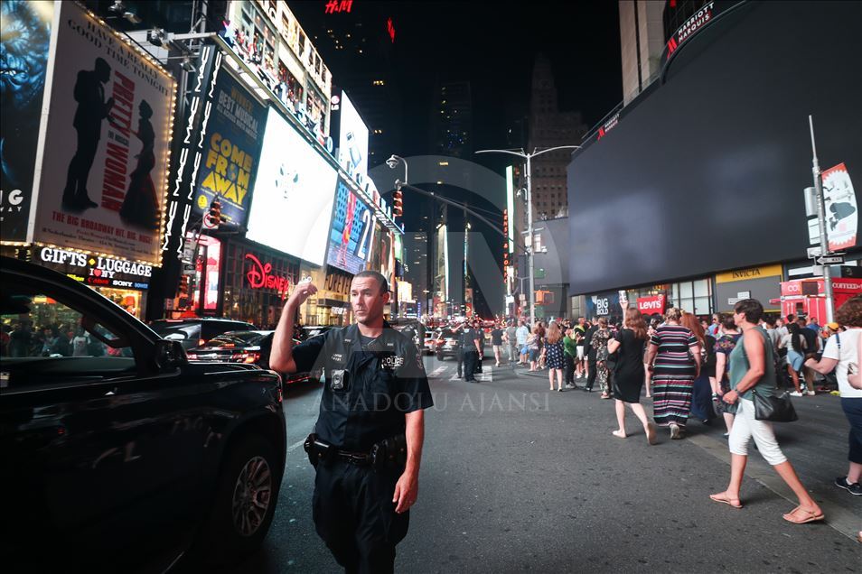Power outage in Manhattan
