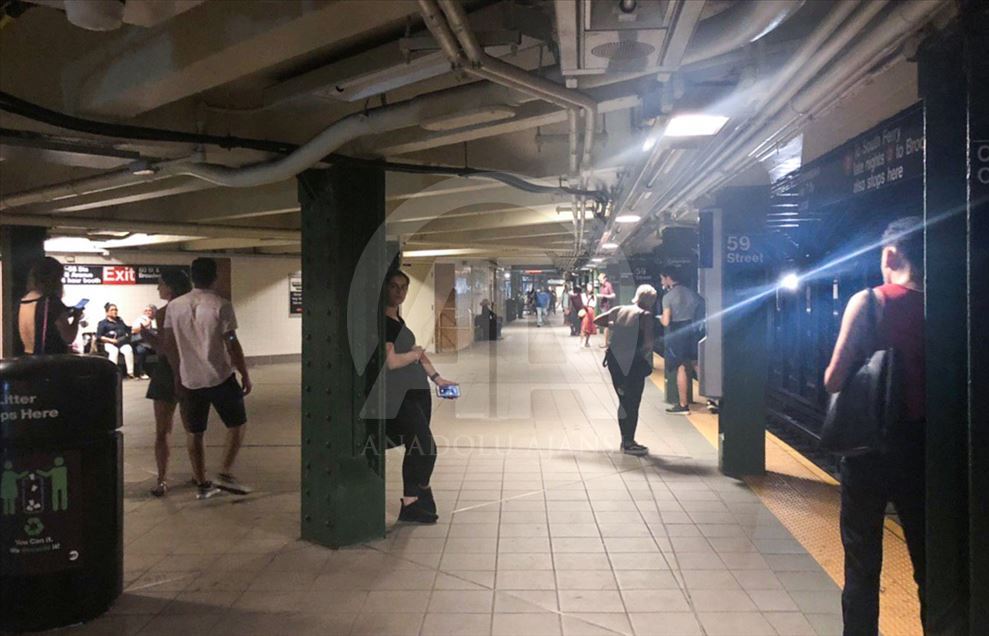 Power outage in Manhattan