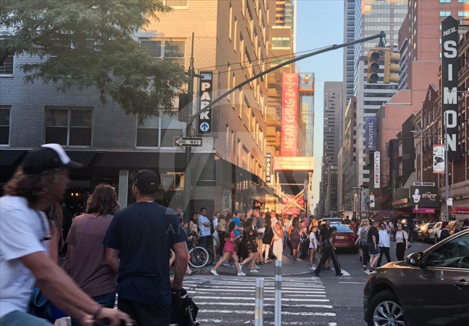 Power outage in Manhattan