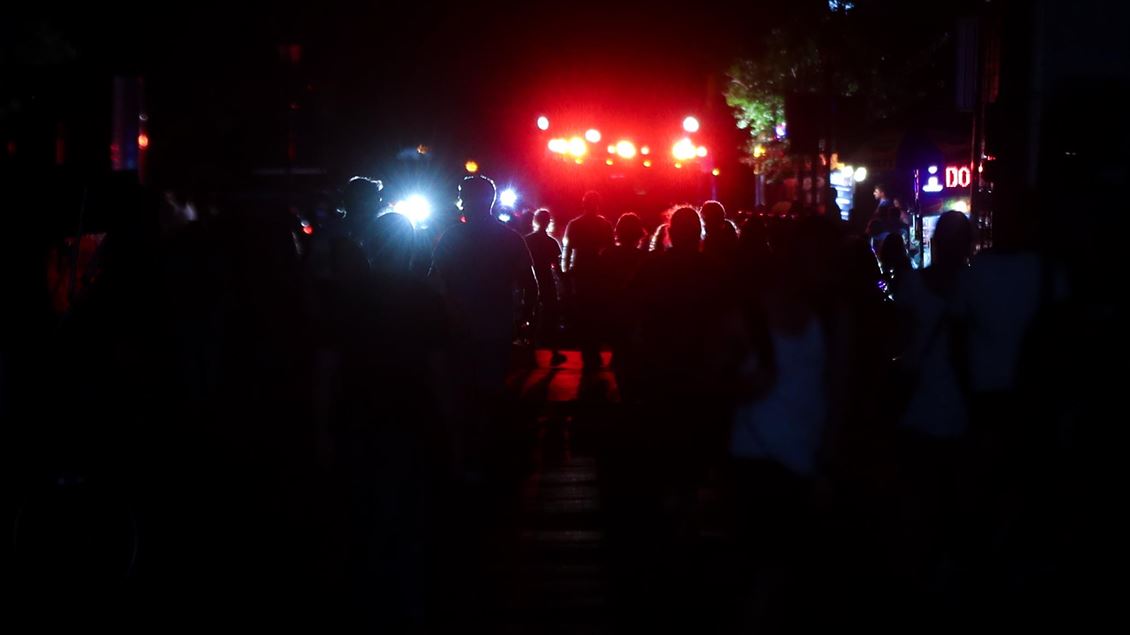 Power outage in Manhattan