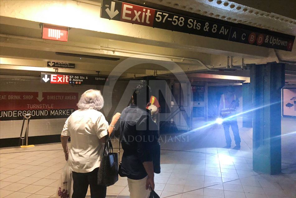 Power outage in Manhattan