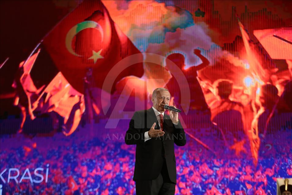 İstanbul'da "15 Temmuz Demokrasi ve Milli Birlik Günü Buluşması" 
