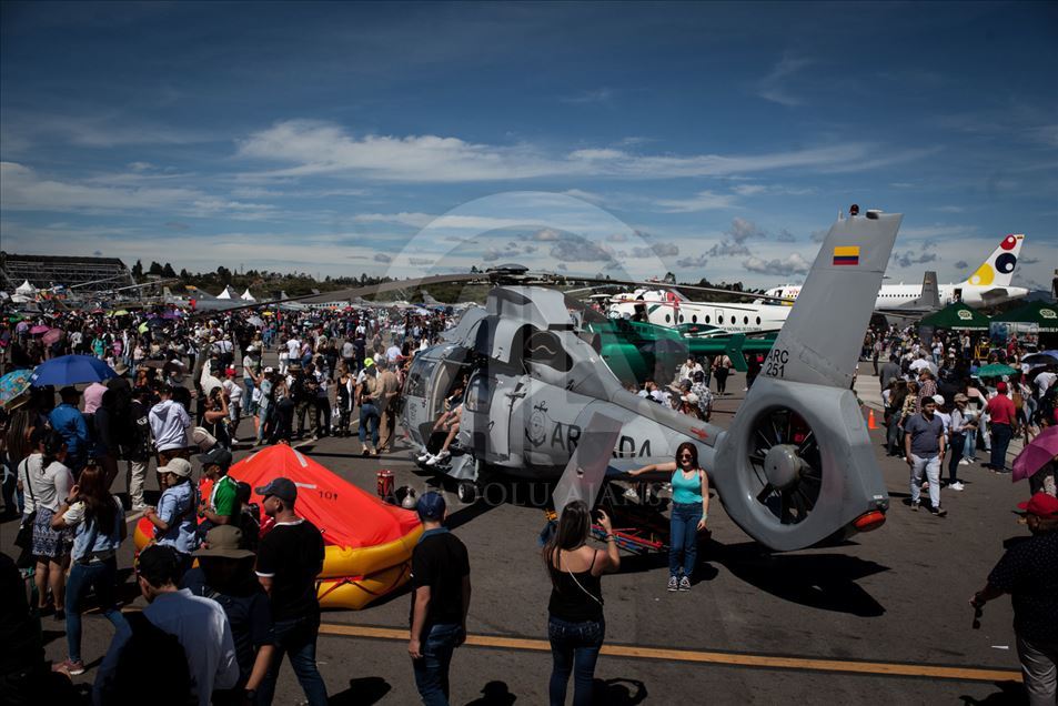 Feria Internacional Aeron utica F AIR 2019 en Colombia Anadolu