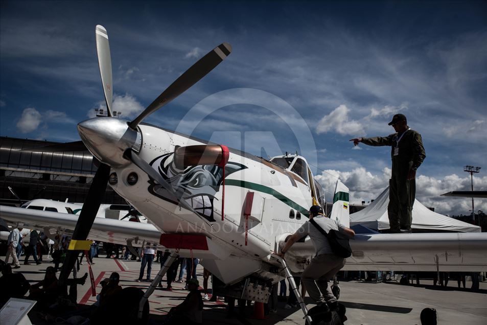 Feria Internacional Aeronáutica (F-AIR 2019) en Colombia