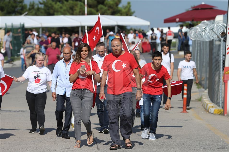 بزرگداشت حماسه «15 جولای» روز اتحاد ملی و دموکراسی در استانبول 