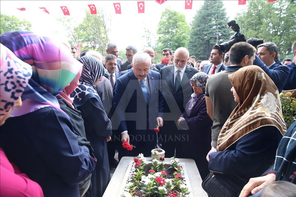 15 Temmuz Demokrasi Şehitliği'nde anma
