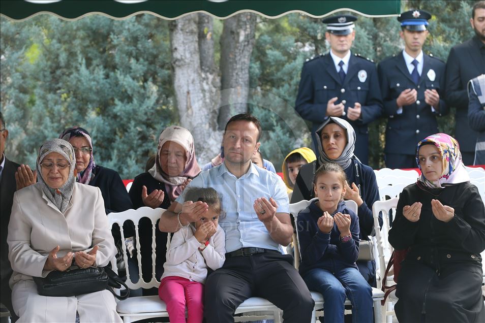 15 Temmuz Demokrasi Şehitliği'nde anma