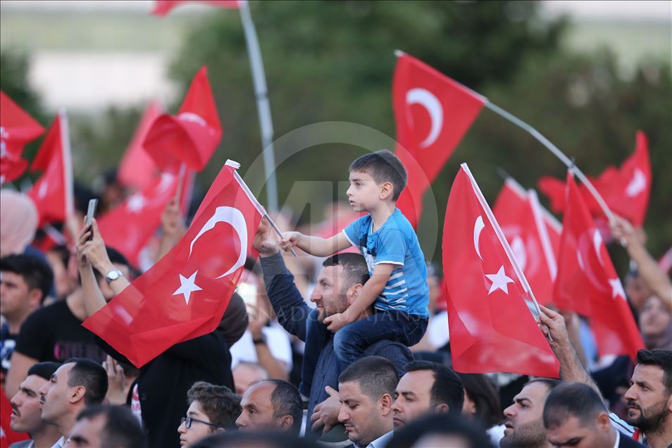 İstanbul'da "15 Temmuz Demokrasi ve Milli Birlik Günü Buluşması"