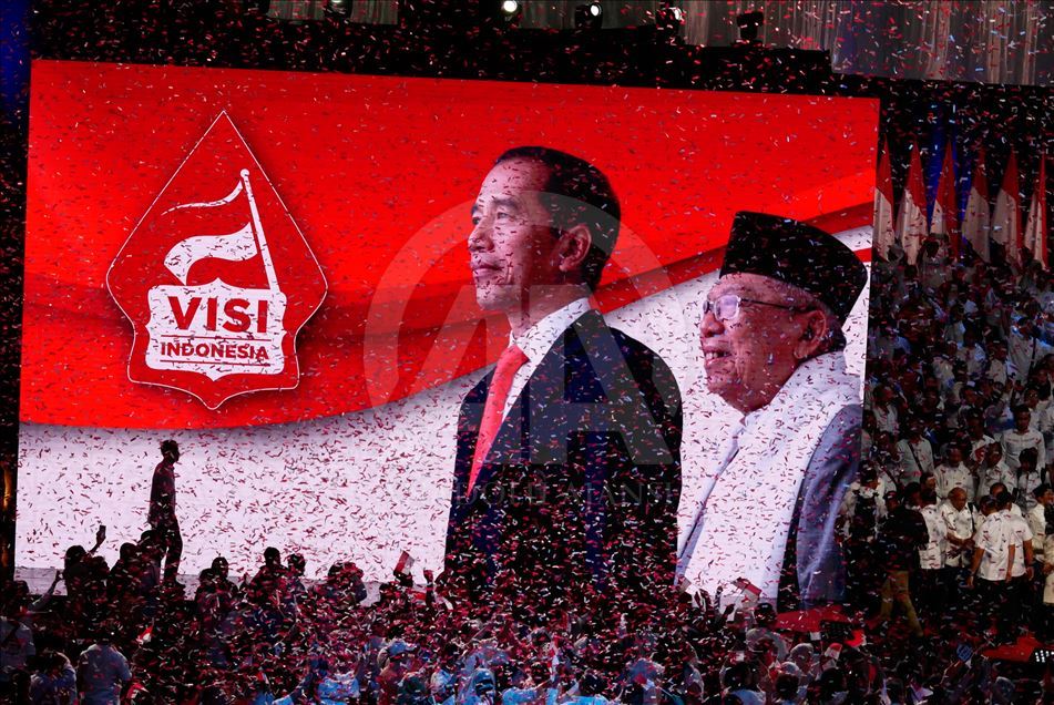Jokowi dan Ma'ruf Amin paparkan visi dan misi 20192024 Anadolu Ajansı
