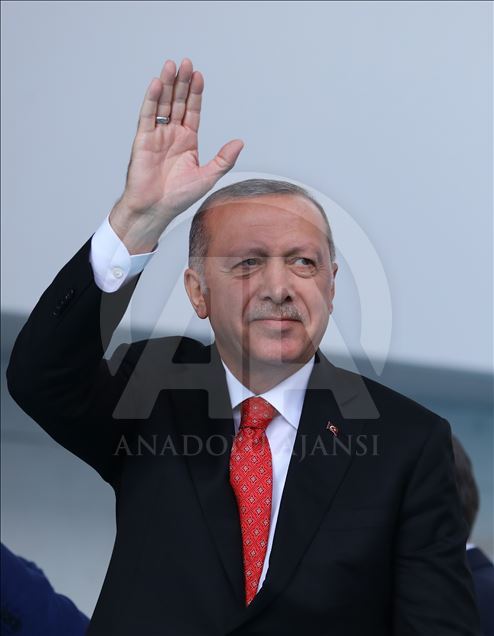 سخنرانی اردوغان در گردهمایی به مناسبت سالگرد کودتای ناکام 15 جولای
