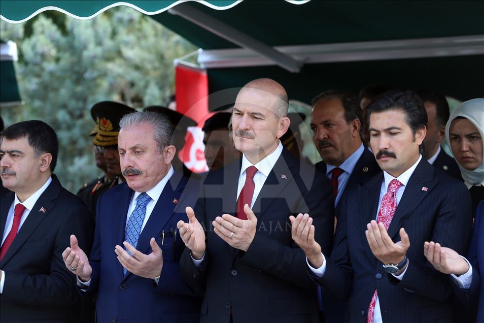 15 Temmuz Demokrasi Şehitliği'nde anma
