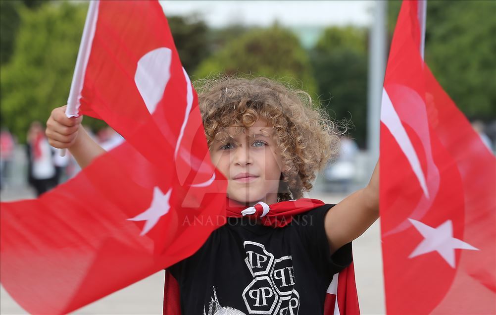 بزرگداشت حماسه «15 جولای» روز اتحاد ملی و دموکراسی در استانبول 