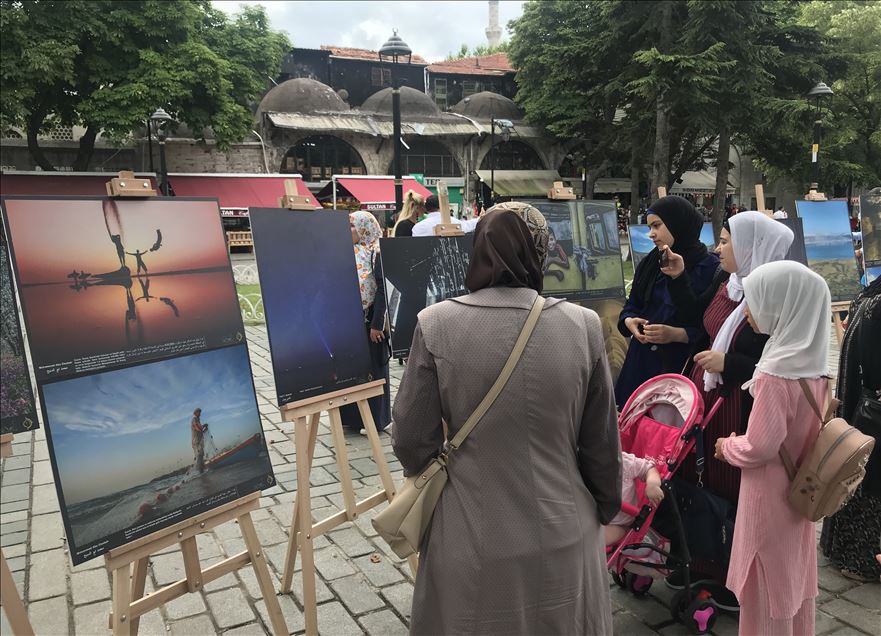 إسطنبول.. معرض صور يرصد معاناة الفلسطينيين