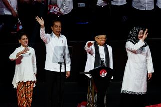 Jokowi dan Ma'ruf Amin paparkan visi dan misi 2019-2024