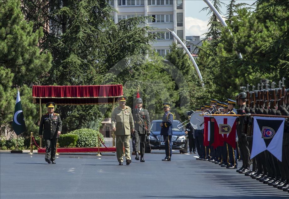 دیدار فرماندهان ارتش‌های ترکیه و پاکستان در آنکارا