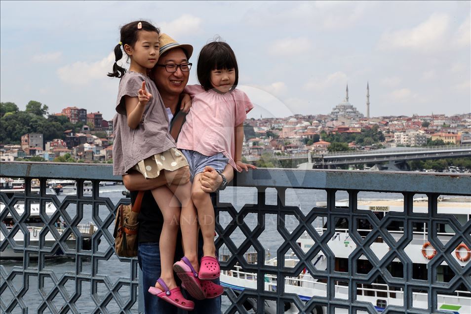 Koreli turistler rotayı Türkiye'ye çevirdi