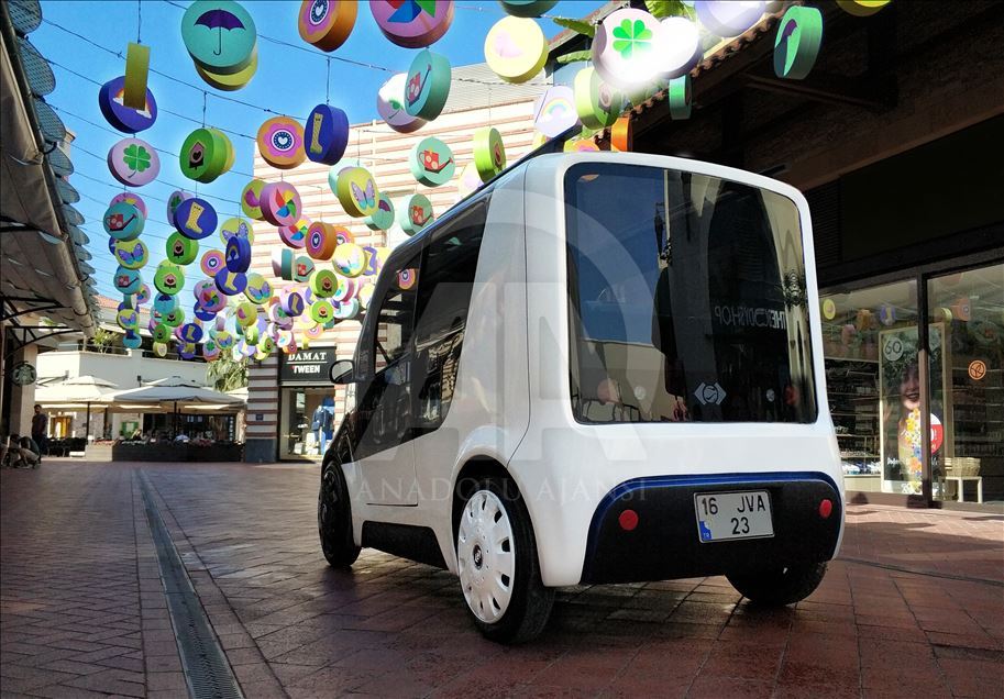 В Турции создали прототип мини- электромобиля