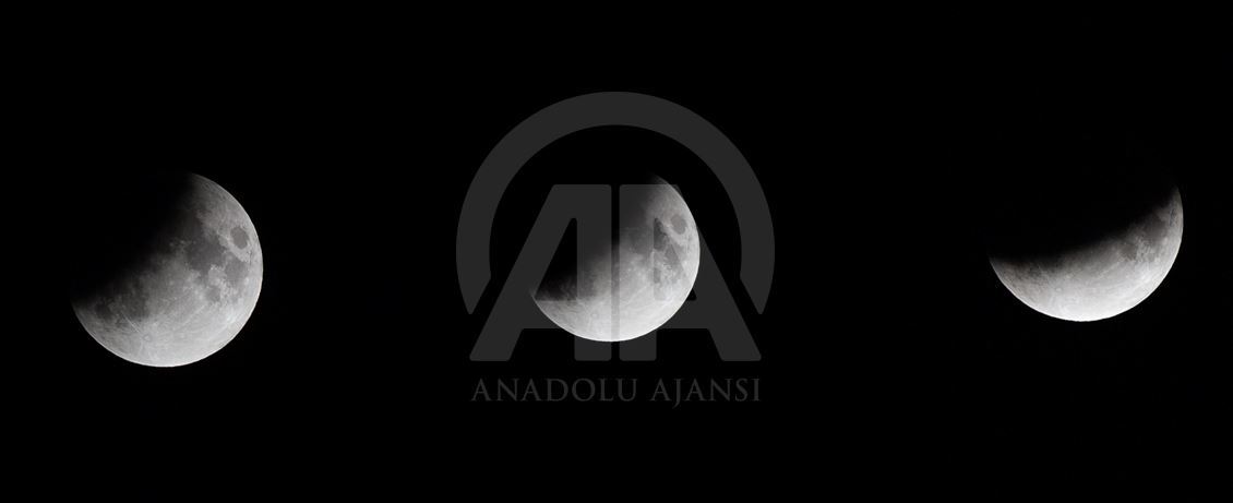 Partial Lunar Eclipse in Ankara