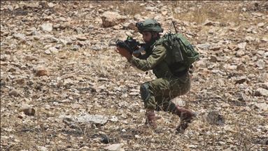 درگیری نظامیان اسرئيل با دانشجویان فلسطینی در کرانه باختری