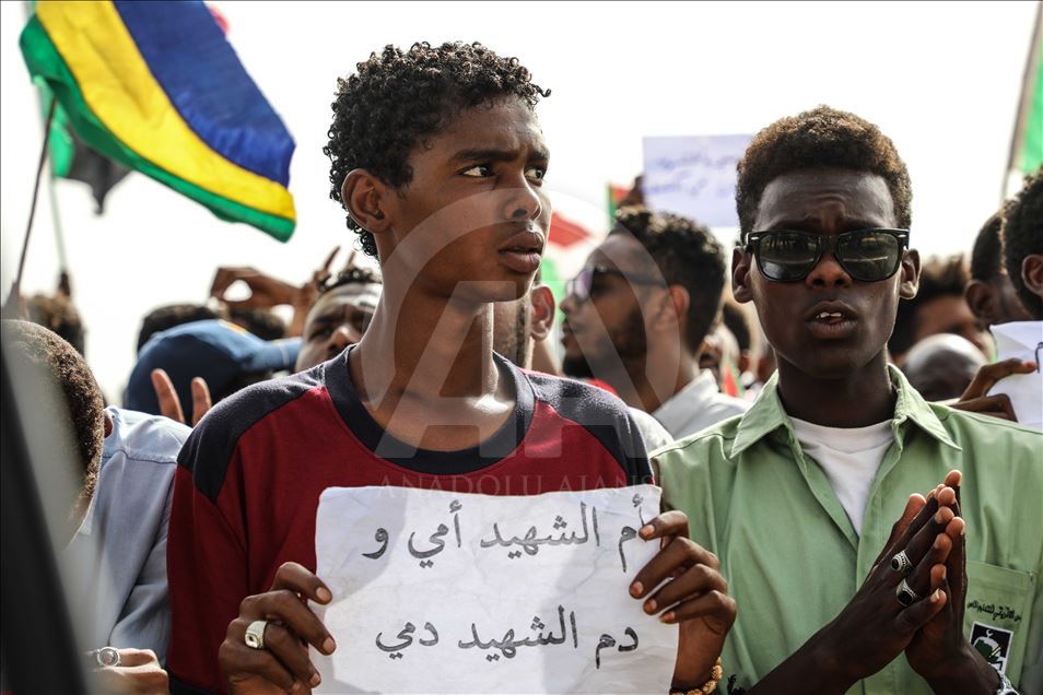 Sudan'daki gösteriler
