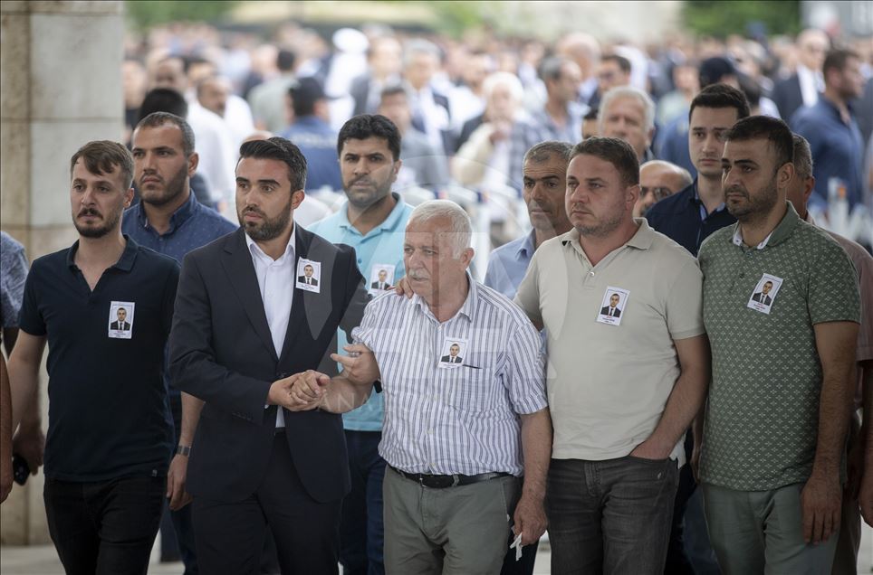 Erbil'de şehit düşen Türk diplomat Köse son yolculuğuna uğurlandı