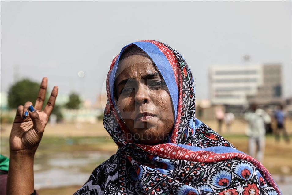 Sudan'daki gösteriler
