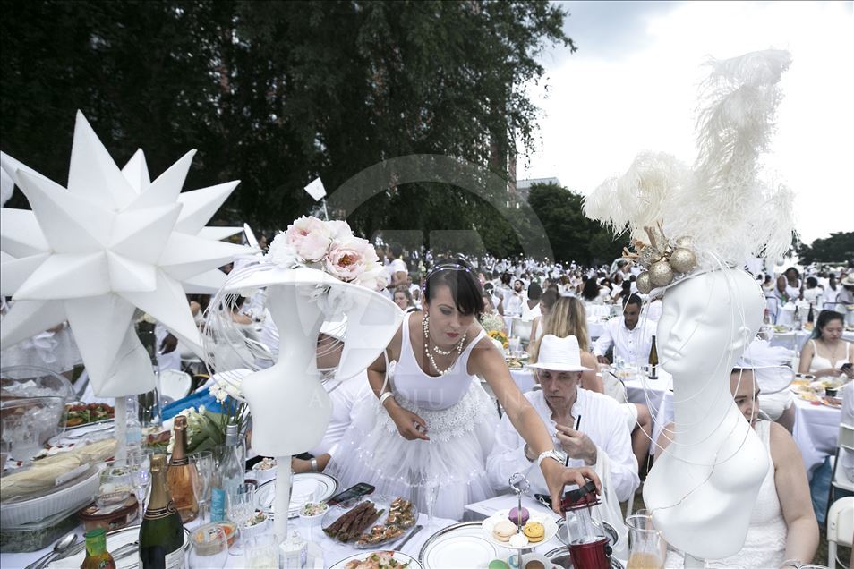 Diner en Blanc in New York