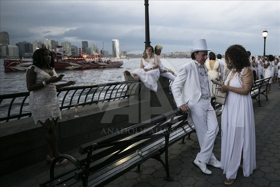 Diner en Blanc in New York