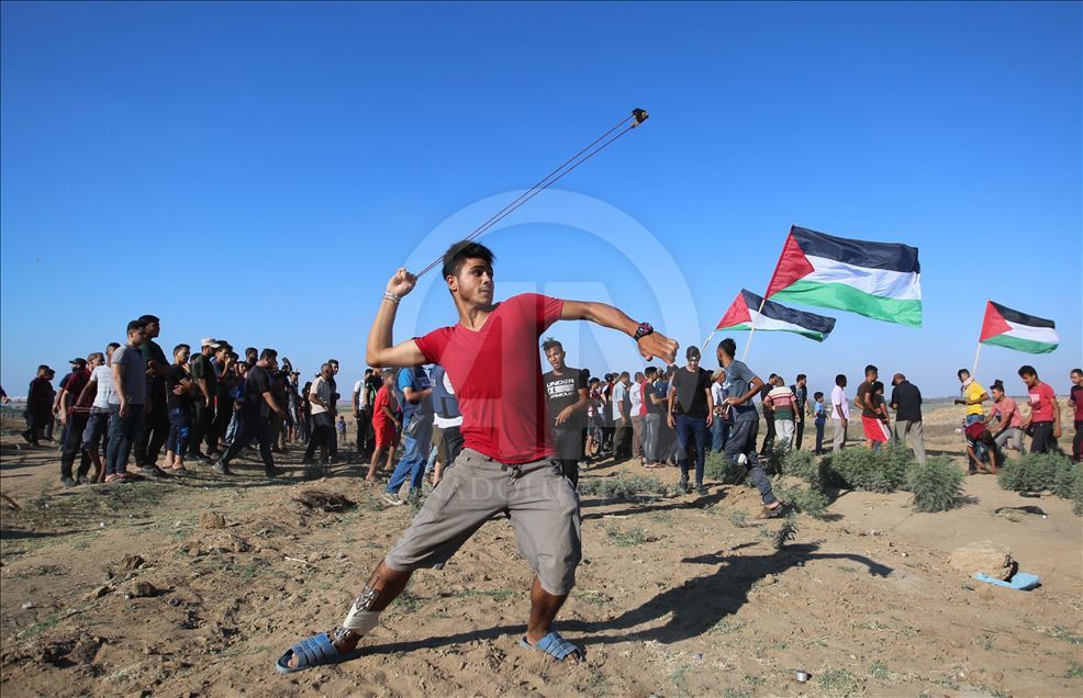 راهپیمایی بازگشت بزرگ فلسطینیها در نوار غزه