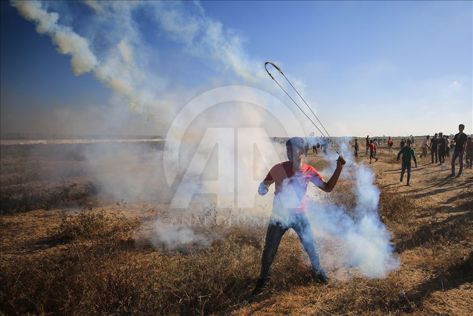 ادامه راهپیمایی «بازگشت بزرگ» فلسطینیان در نوار غزه