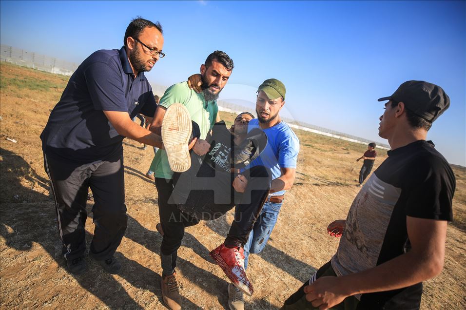 ادامه راهپیمایی «بازگشت بزرگ» فلسطینیان در نوار غزه