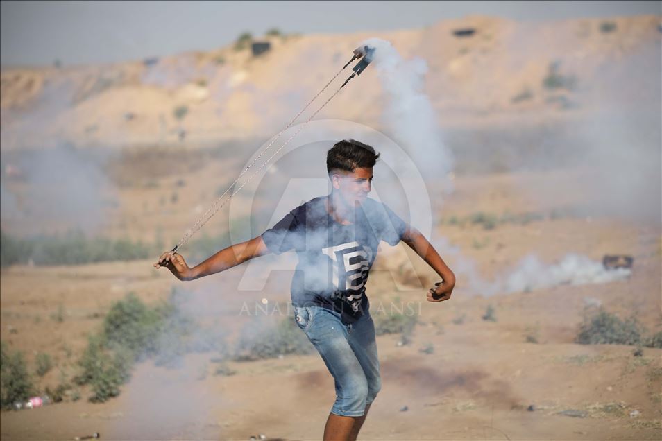 راهپیمایی بازگشت بزرگ فلسطینیها در نوار غزه