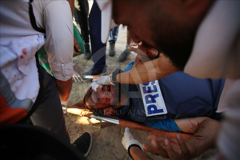 راهپیمایی بازگشت بزرگ فلسطینیها در نوار غزه