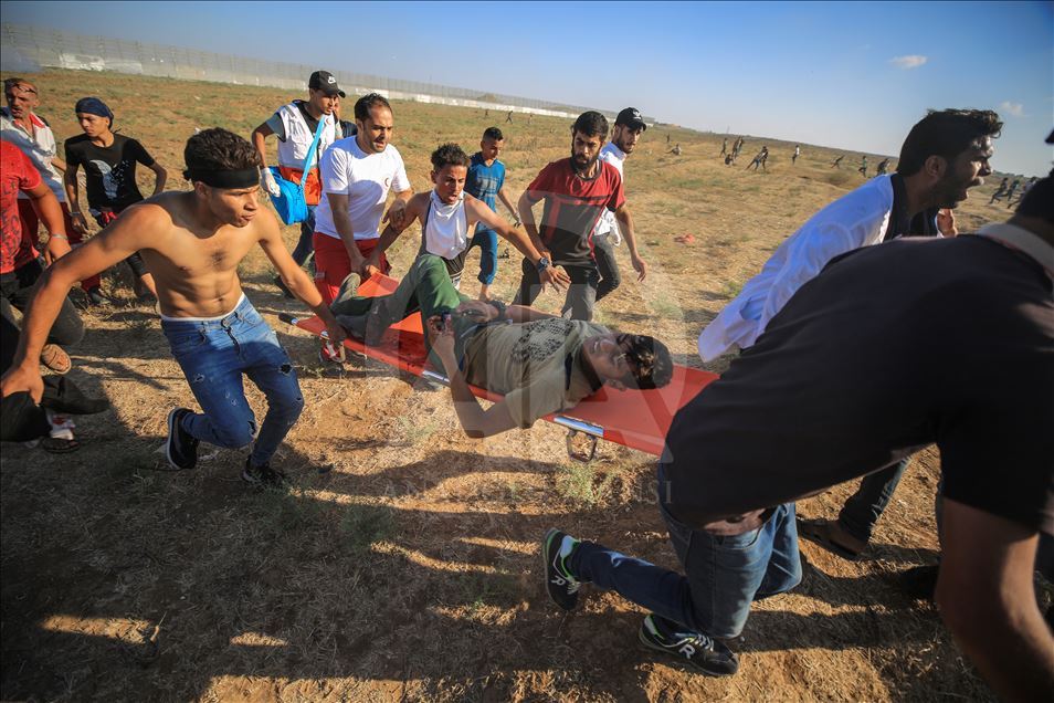 ادامه راهپیمایی «بازگشت بزرگ» فلسطینیان در نوار غزه