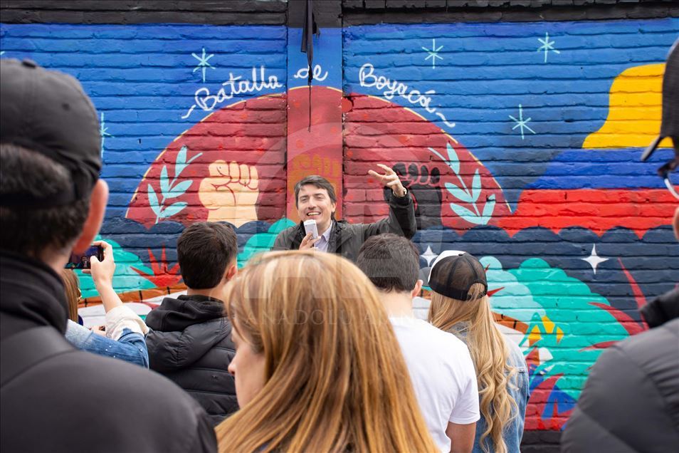 Tour sobre la Independencia de Colombia en el barrio 20 de julio
