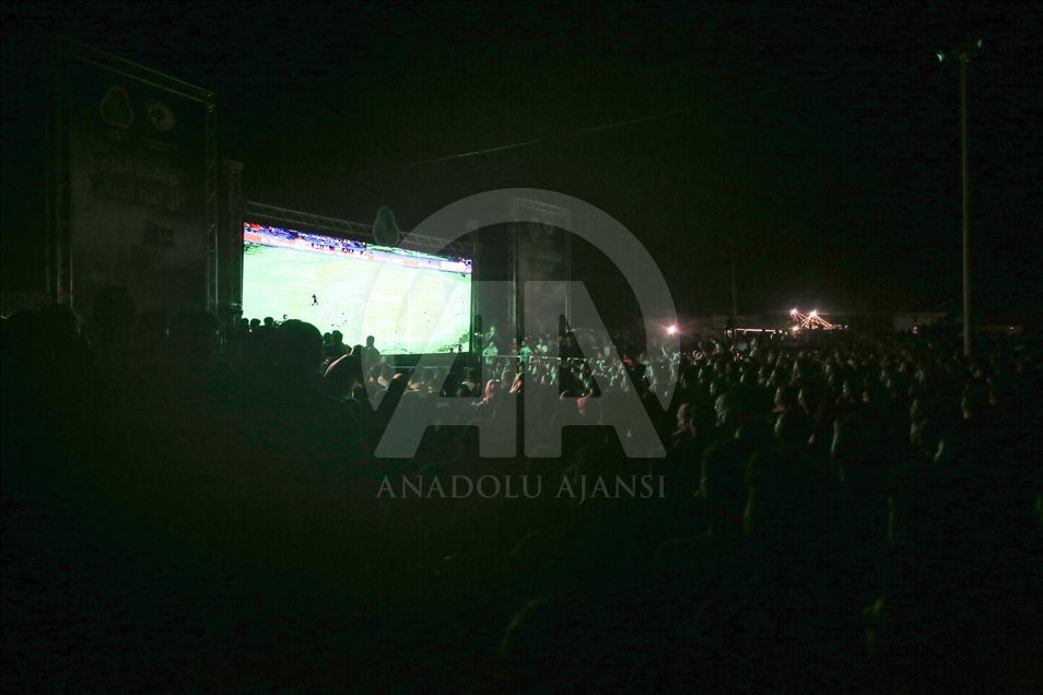 Gazans celebrate Algeria’s AFCON title win