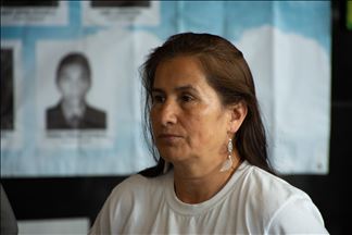 Acto simbólico en la JEP de las madres víctimas de los falsos positivos en Soacha
