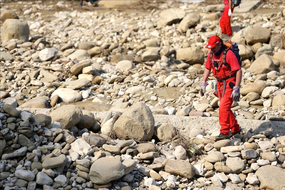 Düzce'deki su baskını ve toprak kayması