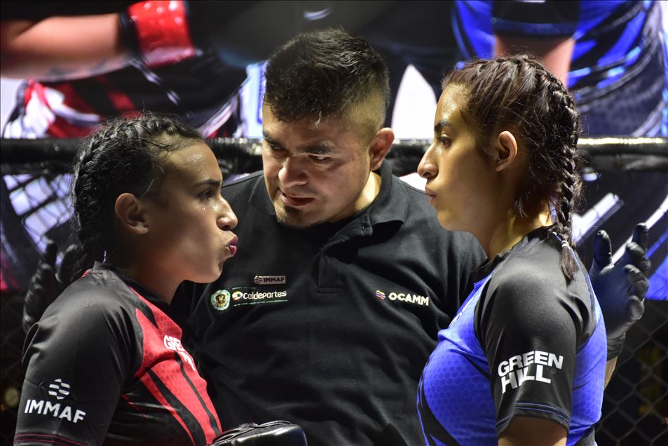 Evento de artes marciales mixtas en Bogotá, Colombia 
