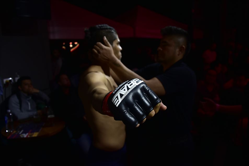 Evento de artes marciales mixtas en Bogotá, Colombia 